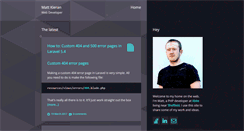 Desktop Screenshot of mdkieran.com